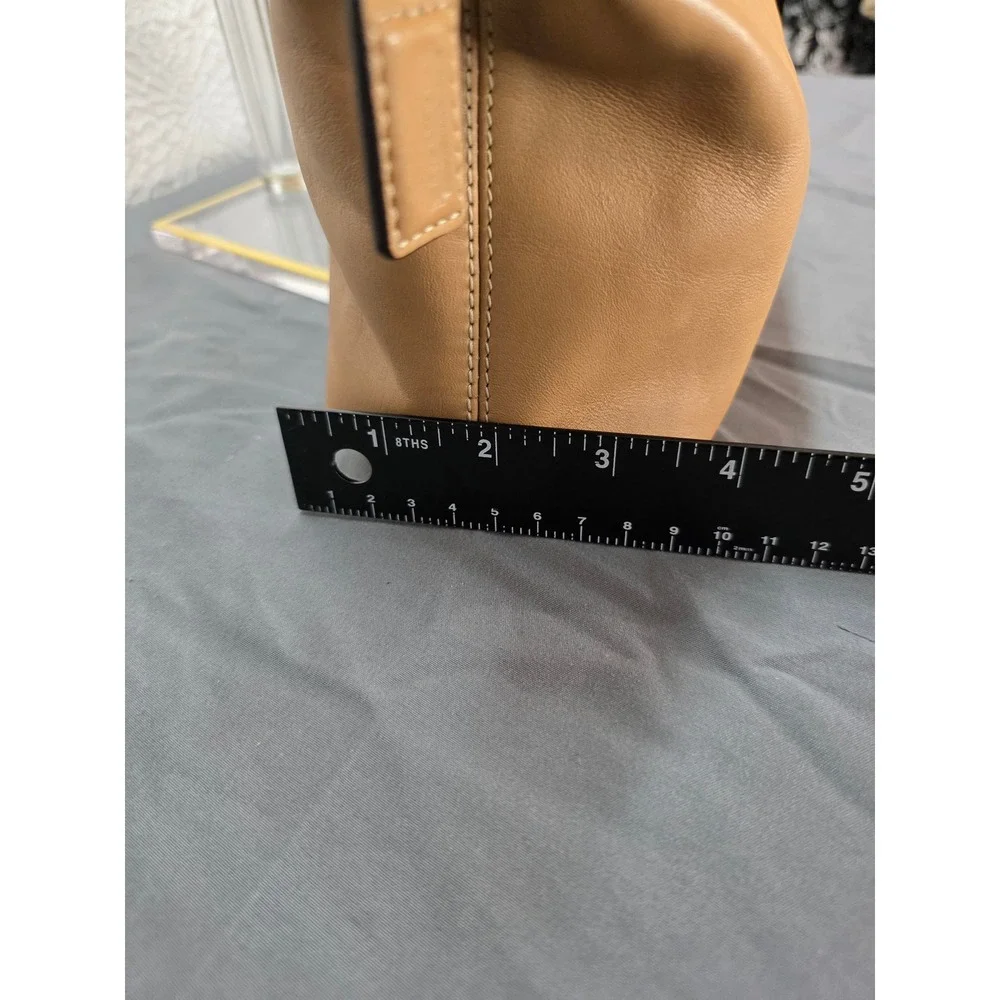 Vintage Coach Tan Leather Mini Hobo Baguette Bag Leatherware Est 1941 Y2K Pouch‎